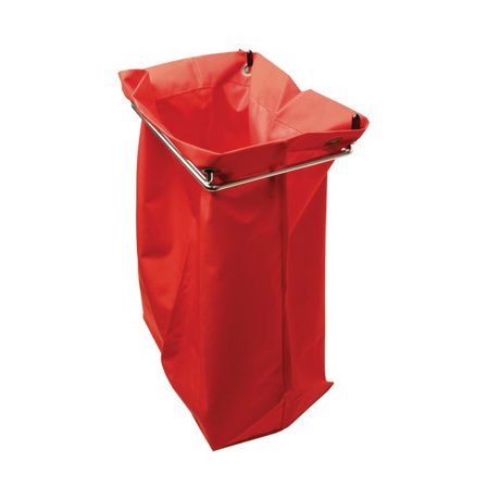 HYGIENTEKNIK Tvättpåse liten röd 23L - Lyreco - Städ och hygien - Städvagnar - Tillbehör städvagnar