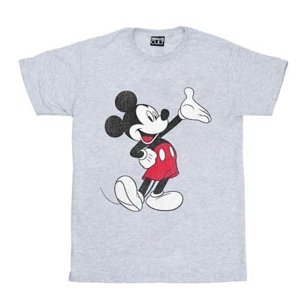Disney Boys Mickey Mouse Traditional Wave T-Shirt 12-13 år S