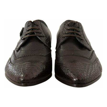 Dolce & Gabbana, Laced Shoes Brązowy, Mężczyzna, Rozmiar: 44 EU