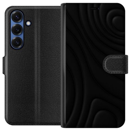 Samsung Galaxy S25+ Lommeboketui Svarte Bølger