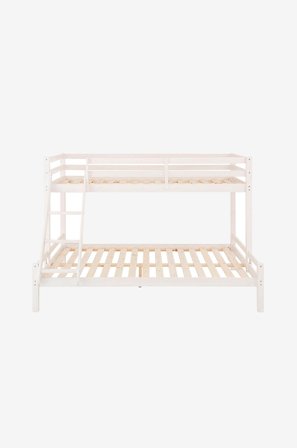 Loft24 - Køjeseng ALPI2 140 x 200 cm - Hvid - Sengerammer - 140X200 - Fra Homeroom