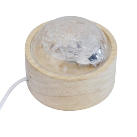 2024 Vattenkrusningslampa USB LED Vägg Tak Projektion Dekor Bord Dynamisk Vattenkrusning Rum Ljus för Hem 16 Färg Dimning