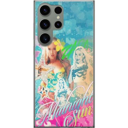 Yhteensopiva Puhelinkuori Samsung Galaxy S23 Ultra Seikkailumaailma Steve, Creeper ja eläimillä värikkäässä palikkagrafiikassa