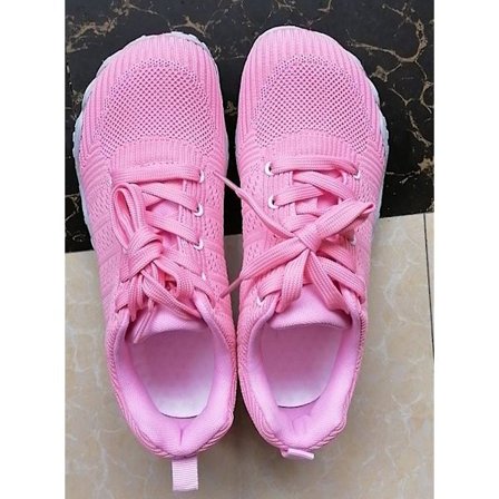 Casual - Mjuka Sport Löparskor, Flats, Dam