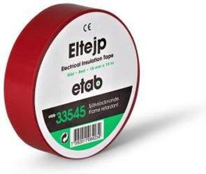 etab 33545 Plasttejp 15 mm x 10 m röd, Maskintillbehör & förbrukning