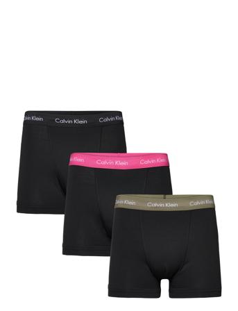 3P Trunk Boksershorts Svart Calvin Klein*Betinget Tilbud