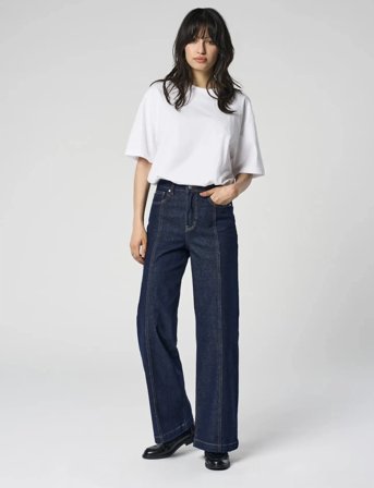 ONLY Onlhope Hw Wide Dnm Mae1288 - Navy - 30 x 32