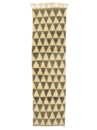 Berber Moroccan - Mid Atlas 95X334 Käytävämatto Villa, Marokko
