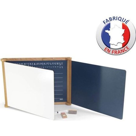 Trätriptik - färgad ek 59 x 46 cm