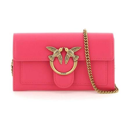 Pinko, Cross Body Bags Roze, Dames, Maat:ONE Size