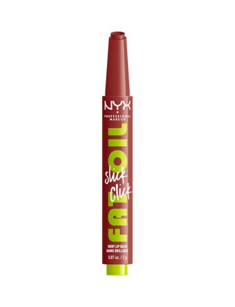 NYX Professional Makeup Nyx Professional Makeup Fat Oil Slick Click Lip Balm - Nude - 2.3 ML