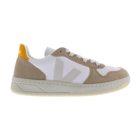 Veja, V-10 Chfree Leath sneakers Beige, Dames, Maat:37 EU
