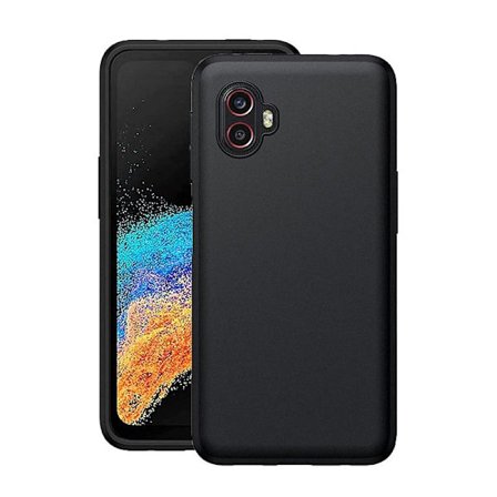 Samsung Galaxy XCover 6 PRO - Matt TPU Mjuk Skal - Svart
