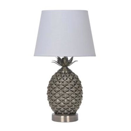 Bordslampa ANANAS H45cm, brun