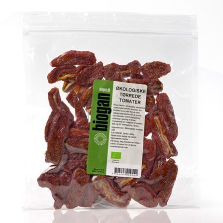Biogan Tomater Tørrede 240 g, Helse & Madvarer, Dressing & Saucer, Tomatprodukter
