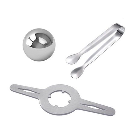 Italialainen jääpallon pikajäähdytysuute espressoon aromin säilyttämiseksi Jääpalloteline 3 kpl