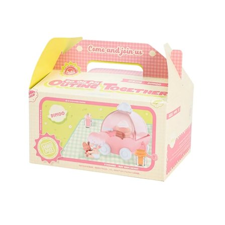 Dimoo Go On An Outgonging Together Series Cute Mystery Box Blind Box