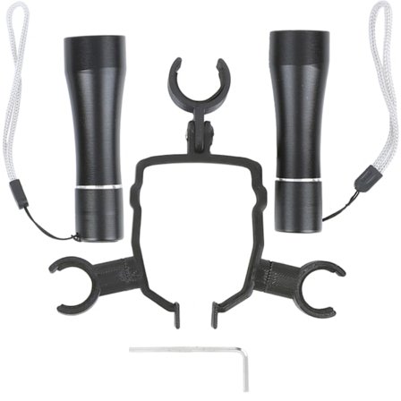 Drone-navigationsljus för nattflygning med ficklampafäste för MAVIC AIR 2