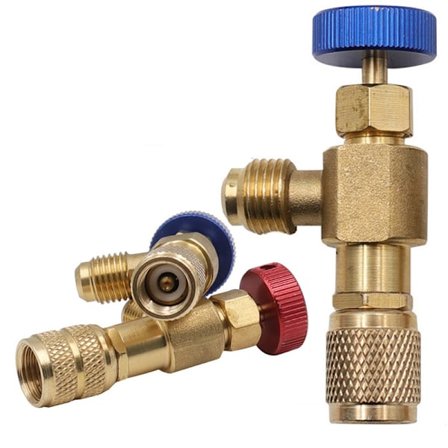 Täyttöventtiili Kylmäjärjestelmään R22 – Sininen | Tarkka Liitäntä 11mm | Varaosa Daikin, Mitsubishi Varten