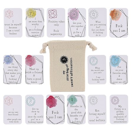 16 morsomme bekreftende kort: Positivitetsbekreftende kort | Bursdagsgave til venner