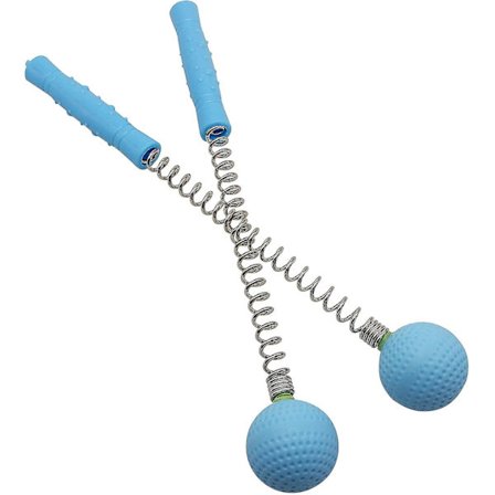 2 kpl hierontapallovasara, manuaalinen golfhierontaselkä (sininen)