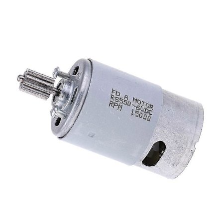Motor Gearkasse Tilbehør Børn Elbil DC Motor 6v 550 10 Tand 10mm Banmo