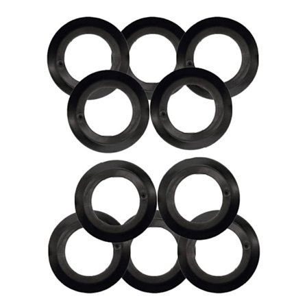 Tætningsringe til vask, gummiring til vask, si-pakninger, 10 stk._xx