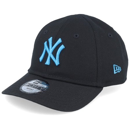 New Era - MLB Svart adjustable Caps - Kids New York Yankees League Essential 9FORTY Black/Blue Adjustable @ Hatstore