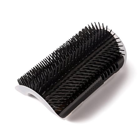 Blød katteplejebørste, hjørneplejebørste til katte, selvplejebørste til både lang- og korthårede katte og hunde