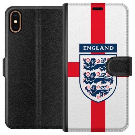 Kompatibel Tegnebogsetui til Apple iPhone XS England flagga