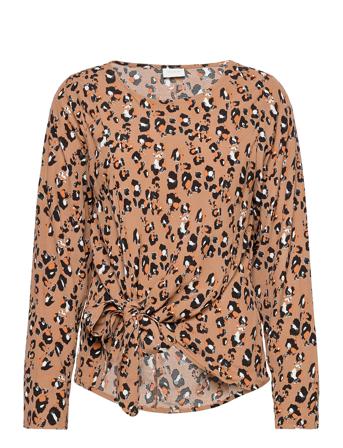 Vikittie L/S Top/Pb Brown Vila