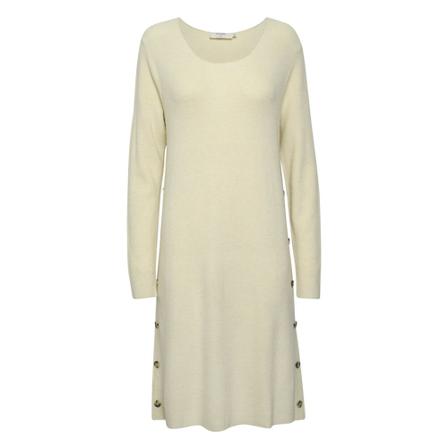 Cream, CRChristine Knit dress - Mollie Fit Beige, Dames, Maat:M