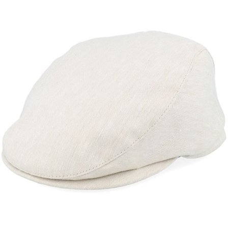 Mayser - Beige flatcap Keps - Frankie Como Beige Flat Cap @ Hatstore