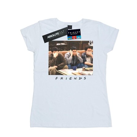 Friends Womens/Ladies Three Wise Guys Bomull T-shirt L Vit