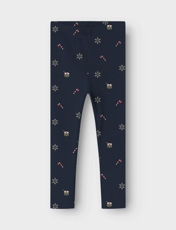 name it Nmnroko Xsl Legging Box - Navy - 98