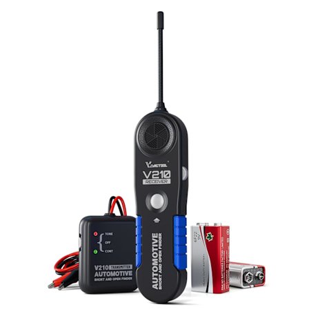 2025 Siste Modell VDIAGTOOL V210 Ledningssøker Bil Elektrisk Åpen & Kortslutningsfinner Krets Tester Ledningsbryter Finner Feilsøkingsprobe Cab