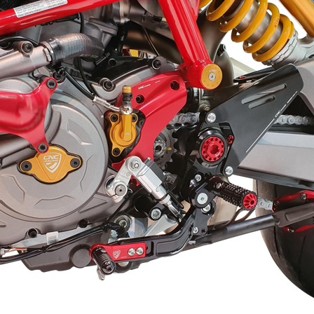 Osłona Pięty do Setów Sportowych CNC Racing - Ducati Multistrada V4 Pikes Peak 2022-2022