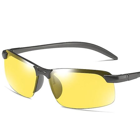 Menn Photochromic Polarized Solbriller Dag Og Night Driving Briller