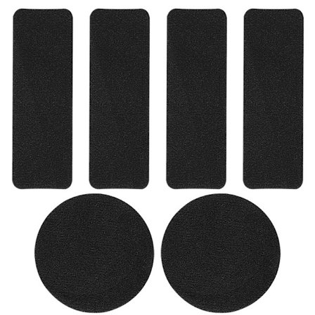 Reparationslappar för Skor - 6 delar Black