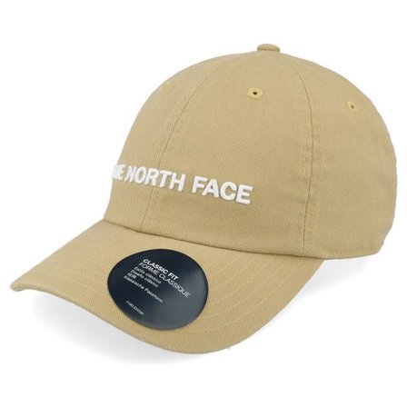 The North Face - Beige unconstructed Keps - Roomy Norm Hat Washed Khaki Stone/Hori Dad Cap @ Hatstore
