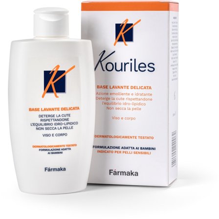 Kouriles Base Lavante Dermatite Atopica Detergente Viso E Corpo