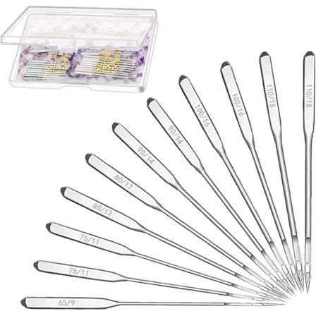 80 stk. symaskinnåle - Universal Heavy Duty 6 størrelser