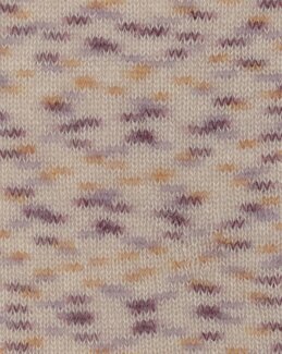 Garn Bella Color Beige/Lila/Blå