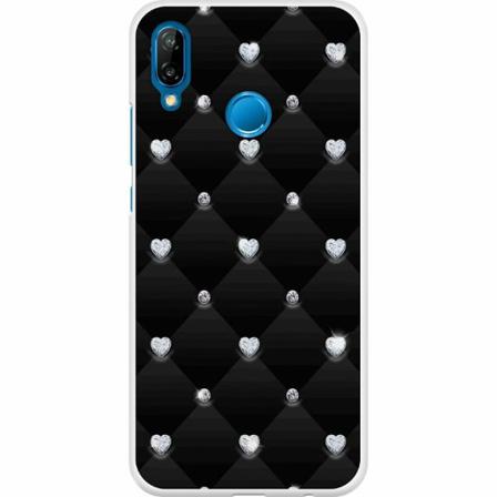 Huawei P20 Lite Premium Skal Diamant Hjärta