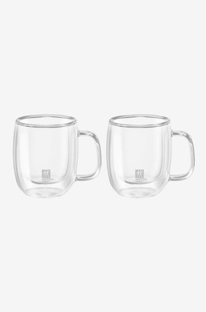 ZWILLING - Espressoglas Sorrento Plus 80 ml 2-pak - Transparent - Kopper & krus - Fra Homeroom