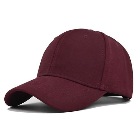 Ensfarget Baseball Cap Europeisk Og Amerikansk Baseball Cap Utendørs Sports Cap Buet Bremskjerm Solskjerm Toppet Cap Lys Tavle Cap