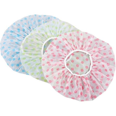 3 stk. Acsergery Gave Vandtætte Brusehætter, Brusehætter til Kvinder og Mænd