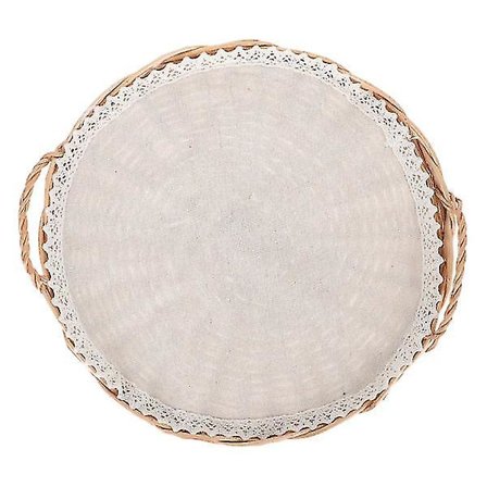 1 Set Wicker Flätad Brödkorg Hushåll Praktisk Bulle Korg Förvaringskorg