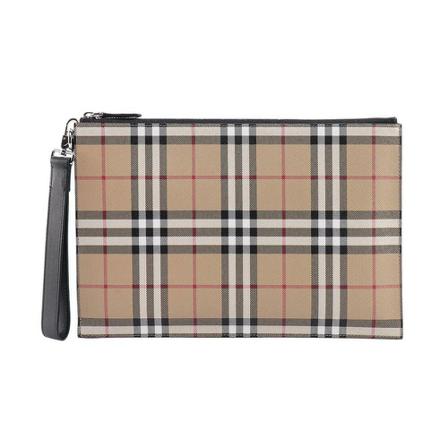 Burberry Clutches beige, unisex Väskor, unisex, Storlek: ONE SIZE