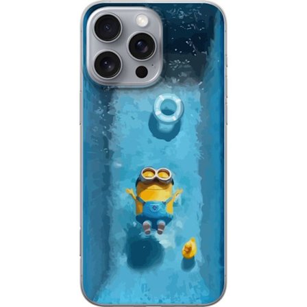 Kompatibelt Mobilskal till Apple Apple iPhone 16 Pro Max Dumma Mej Minion Universal Film